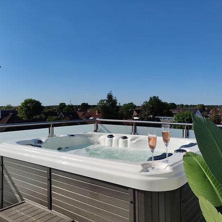 Penthouse Mit Whirlpool Im Herzen Von Niedersachsen Бургведель Екстер'єр фото