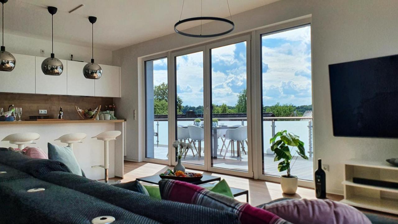 Penthouse Mit Whirlpool Im Herzen Von Niedersachsen Бургведель Екстер'єр фото