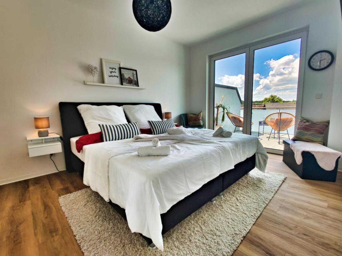 Penthouse Mit Whirlpool Im Herzen Von Niedersachsen Бургведель Екстер'єр фото