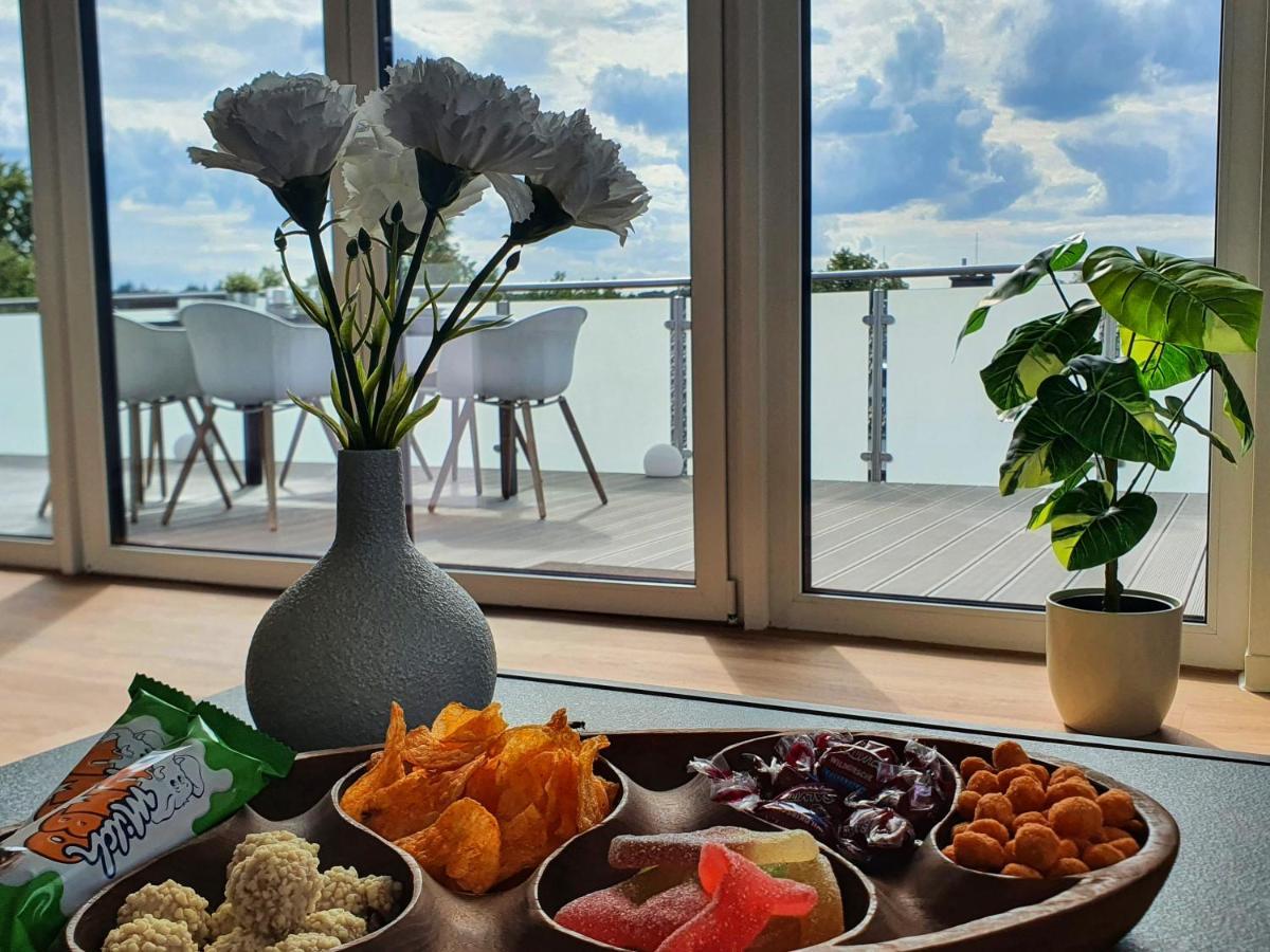 Penthouse Mit Whirlpool Im Herzen Von Niedersachsen Бургведель Екстер'єр фото