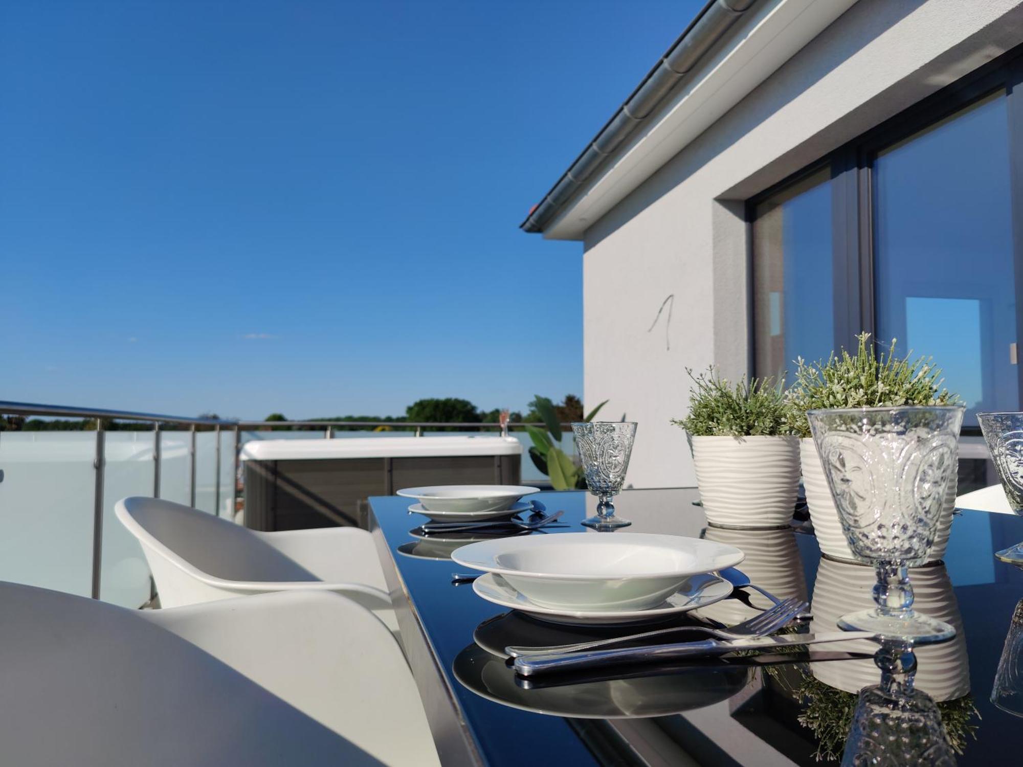 Penthouse Mit Whirlpool Im Herzen Von Niedersachsen Бургведель Екстер'єр фото